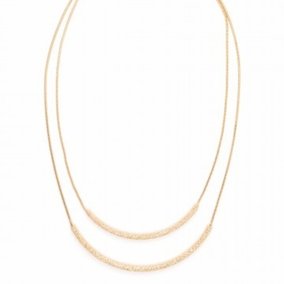 Double Strand Bling Necklace - Picture 1 of 3